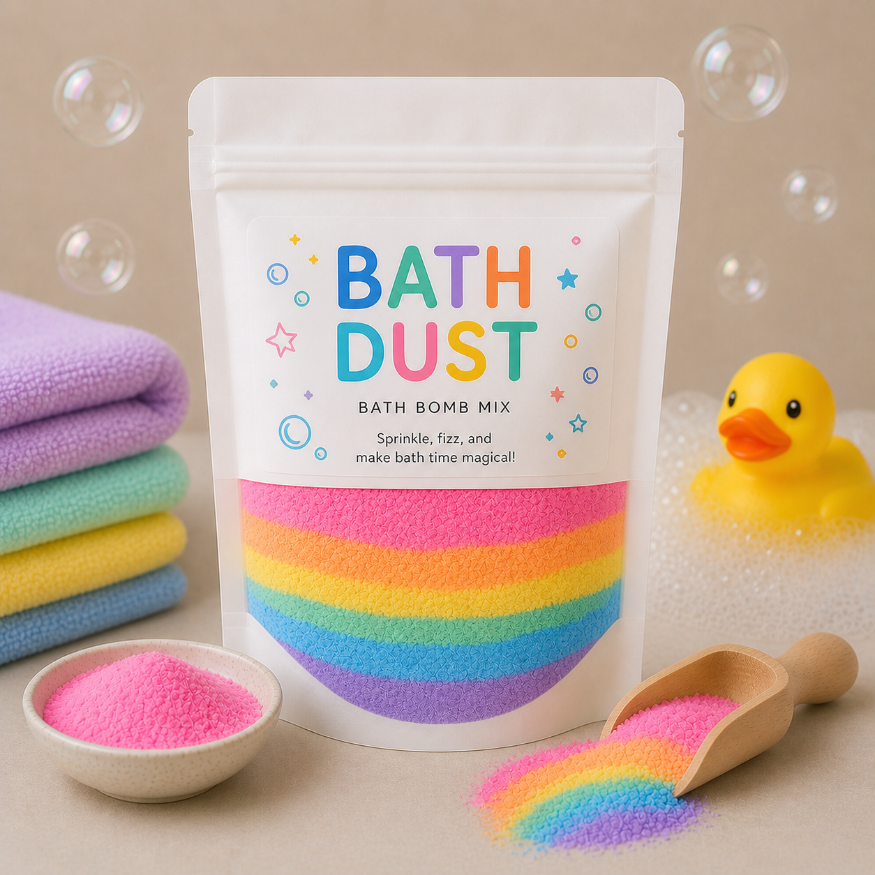 Bath Dust bath bomb mix by outback body products