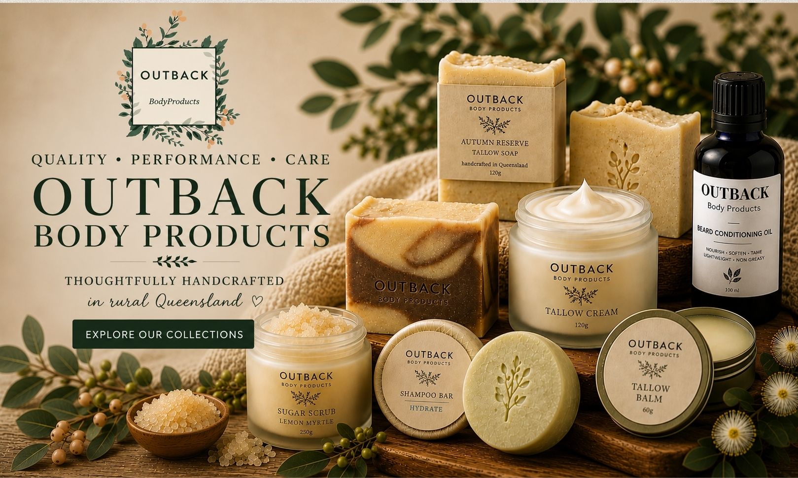  handcrafted by Outback Body Products 