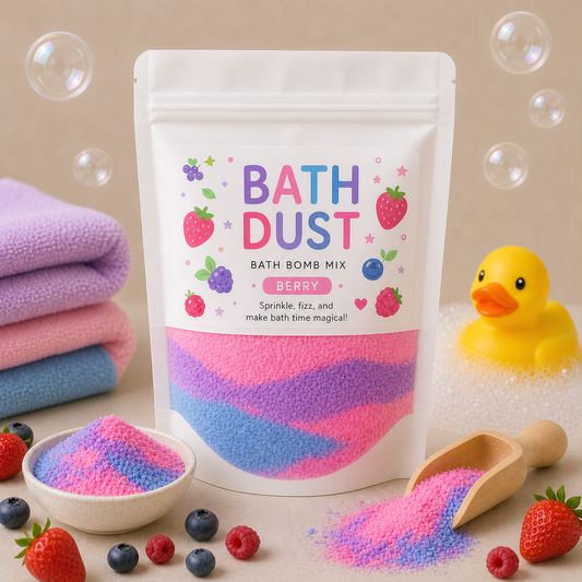 Bath Dust bath bomb mix by outback body products